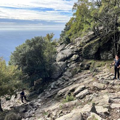 Occitanie Rando Trekking Saint Martin De Larcon Roc Caroux Aiguilles Viallat 55