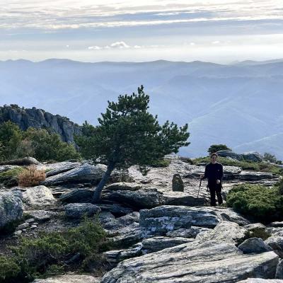 Occitanie Rando Trekking Saint Martin De Larcon Roc Caroux Aiguilles Viallat 76