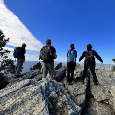 Occitanie Rando Trekking Saint Martin De Larcon Roc Caroux Aiguilles Viallat 77