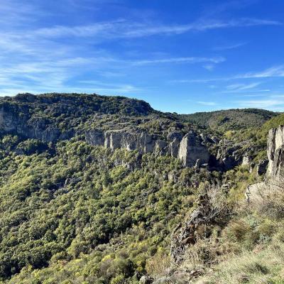 Occitanie Rando Randonnee Herault Falaises De Escalette Pegairolles 82