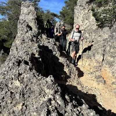 Occitanie Rando Randonnee Herault Falaises De Escalette Pegairolles 93