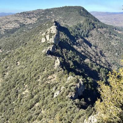 Occitanie Rando Trekking Saint Laurent Le Minier Pic Anjeau Cretes 28