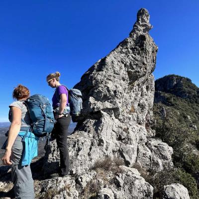 Occitanie Rando Trekking Saint Laurent Le Minier Pic Anjeau Cretes 62