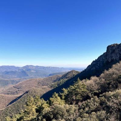 Occitanie Rando Trekking Saint Laurent Le Minier Pic Anjeau Cretes 66