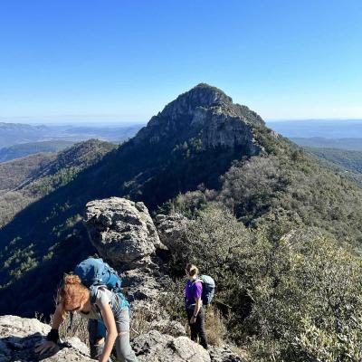 Occitanie Rando Trekking Saint Laurent Le Minier Pic Anjeau Cretes 69