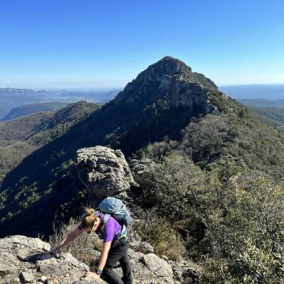 Occitanie Rando Trekking Saint Laurent Le Minier Pic Anjeau Cretes 71