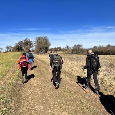 Occitanie Rando St Felix Heras Lergue Larzac Caylar Herault 41