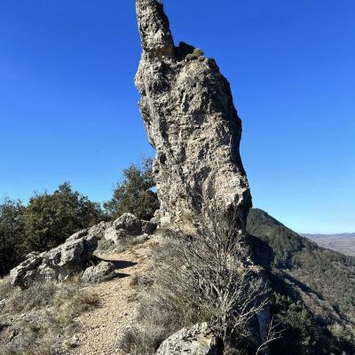 Occitanie Rando Trekking Saint Laurent Le Minier Pic Anjeau Cretes 47