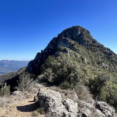 Occitanie Rando Trekking Saint Laurent Le Minier Pic Anjeau Cretes 50