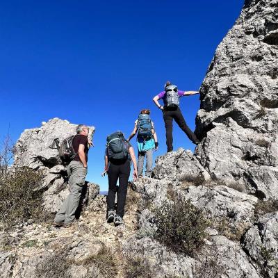 Occitanie Rando Trekking Saint Laurent Le Minier Pic Anjeau Cretes 58