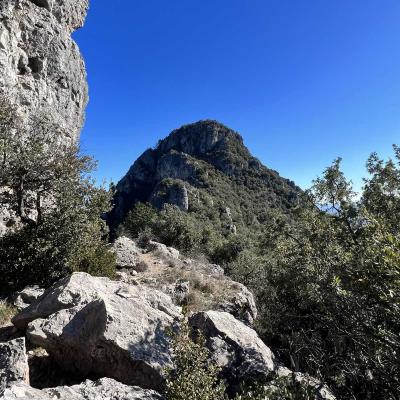 Occitanie Rando Trekking Saint Laurent Le Minier Pic Anjeau Cretes 59
