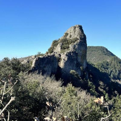 Occitanie Rando Trekking Saint Laurent Le Minier Pic Anjeau Cretes 64