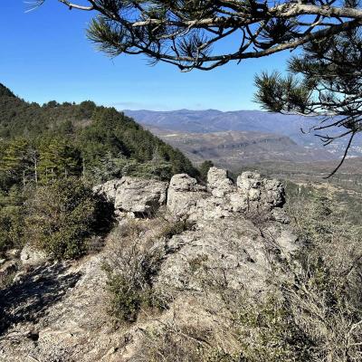 Occitanie Rando Trekking Saint Laurent Le Minier Pic Anjeau Cretes 76