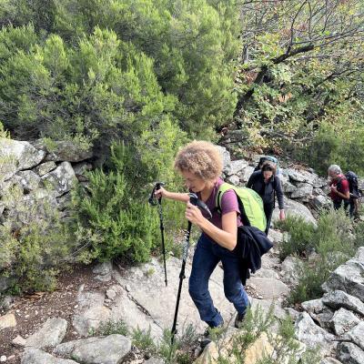 Occitanie Trekking Herault Roc Caroux Aiguilles Saint Martin De Larcon 13