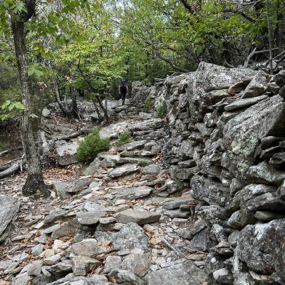 Occitanie Trekking Herault Roc Caroux Aiguilles Saint Martin De Larcon 26