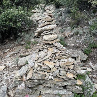 Occitanie Trekking Herault Roc Caroux Aiguilles Saint Martin De Larcon 52