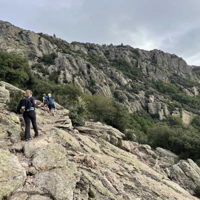 Occitanie Trekking Herault Roc Caroux Aiguilles Saint Martin De Larcon 58