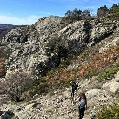 Occitanie Trekking Herault Saint Eutrope Andabre Haut Languedoc Espinouse Roquandouire 18