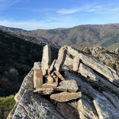 Occitanie Trekking Herault Saint Eutrope Andabre Haut Languedoc Espinouse Roquandouire 58