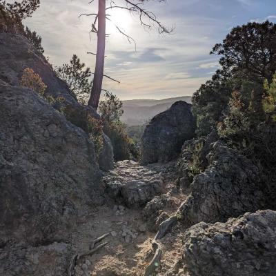 Occitanie Rando Herault Liausson Moureze Dolomite 64