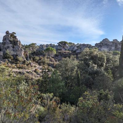 Occitanie Rando Herault Liausson Moureze Dolomite 81