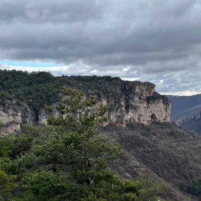 Occitanie Rando Aveyron Trekking Gorges Dourbie Causse Noir 91