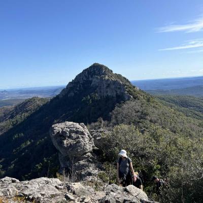 Occitanie Rando Herault Randonnee Trekking Anjeau Pic Saint Laurent Minier 124
