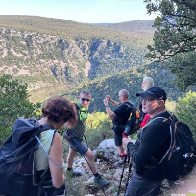 Occitanie Rando Herault Randonnee Trekking Anjeau Pic Saint Laurent Minier 17