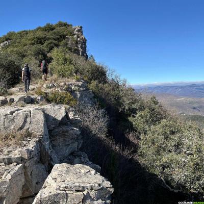 Occitanie Rando Herault Randonnee Trekking Anjeau Pic Saint Laurent Minier 43