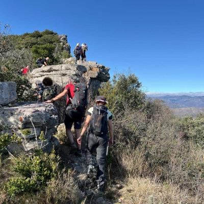 Occitanie Rando Herault Randonnee Trekking Anjeau Pic Saint Laurent Minier 54