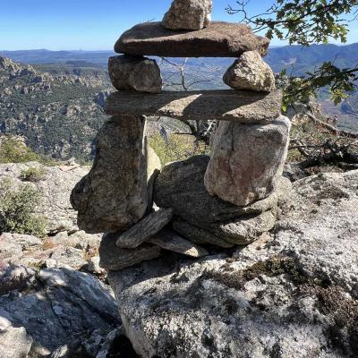 Occitanie Rando Rando Herault Colombieres Eperon Bastion Madeleine Caroux 134