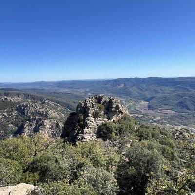Occitanie Rando Rando Herault Colombieres Eperon Bastion Madeleine Caroux 136