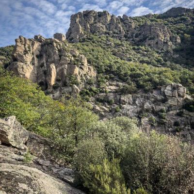 Occitanie Rando Rando Herault Colombieres Eperon Bastion Madeleine Caroux 39