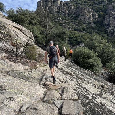 Occitanie Rando Rando Herault Colombieres Eperon Bastion Madeleine Caroux 85