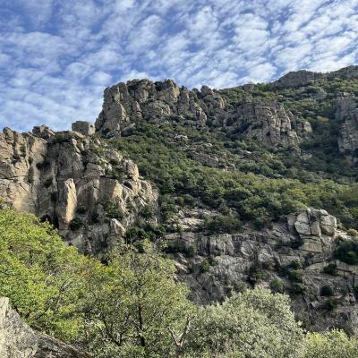 Occitanie Rando Rando Herault Colombieres Eperon Bastion Madeleine Caroux 91