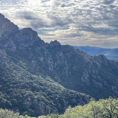 Occitanie Rando Rando Herault Colombieres Eperon Bastion Madeleine Caroux 98