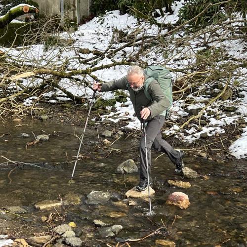 Occitanie Rando Randonnee Roqueredonde Foret Escandorgues Neige 125