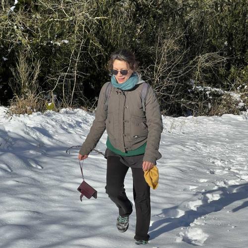 Occitanie Rando Randonnee Roqueredonde Foret Escandorgues Neige 42