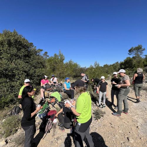 Occitanie Rando Randonnee Claret Crete Taillade 09 Copie