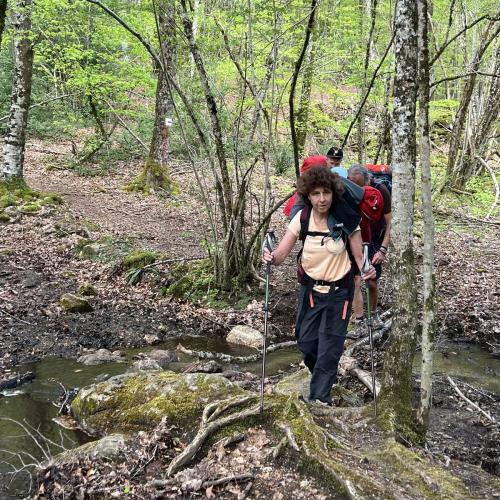 Occitanie Rando Rando Itinerante 3 Jours Lacaune La Salvetat Enfant Sauvage 68