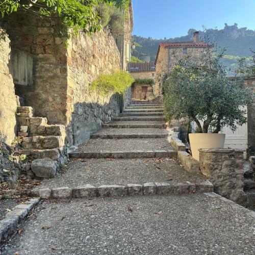 Occitanie Rando Trekking La Roque Sainte Larguerite Causse Noir Dourbie 05