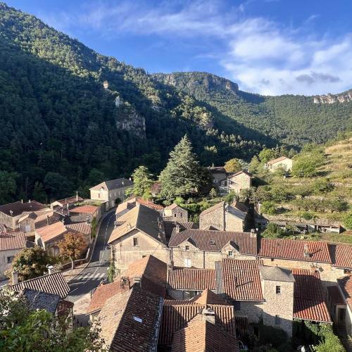 Occitanie Rando Trekking La Roque Sainte Larguerite Causse Noir Dourbie 07