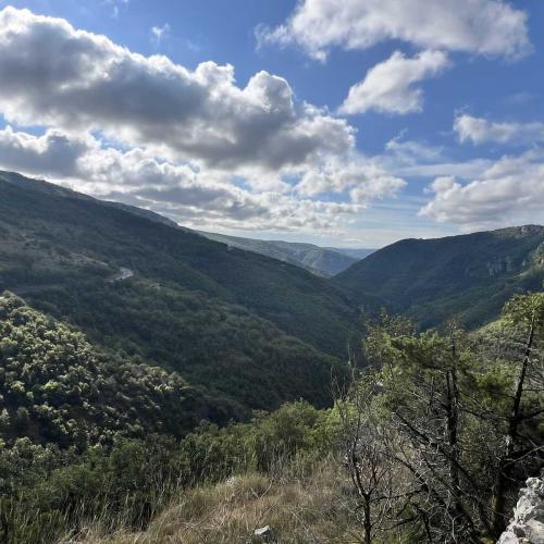 Occitanie Rando Trekking La Roque Sainte Larguerite Causse Noir Dourbie 22