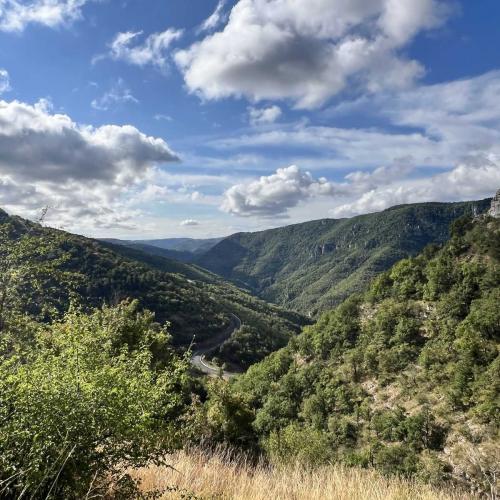 Occitanie Rando Trekking La Roque Sainte Larguerite Causse Noir Dourbie 30