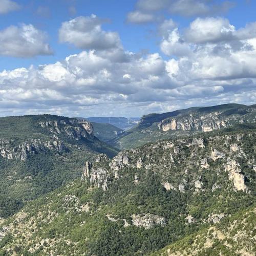 Occitanie Rando Trekking La Roque Sainte Larguerite Causse Noir Dourbie 58