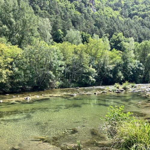 Occitanie Rando Trekking La Roque Sainte Larguerite Causse Noir Dourbie 90
