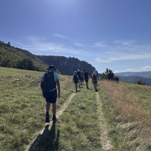Occitanie Rando Trekking Roque Sainte Marguerite Causse Noir Vallee Dourbie Millau 34