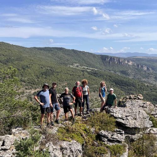 Occitanie Rando Trekking Roque Sainte Marguerite Causse Noir Vallee Dourbie Millau 74