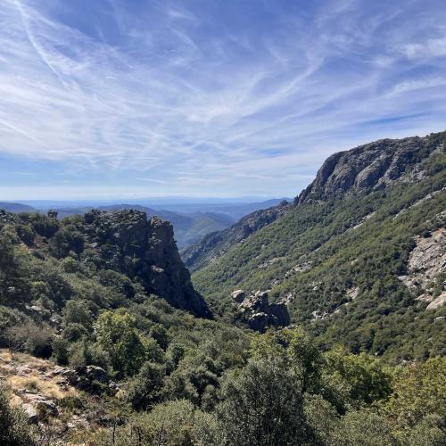 Occitanie Rando Trekking Caroux Piste Buffe Colombieres Sur Orb 34