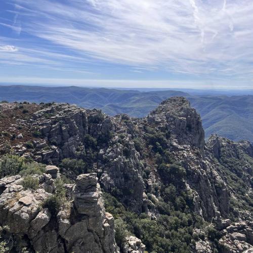 Occitanie Rando Trekking Caroux Piste Buffe Colombieres Sur Orb 36
